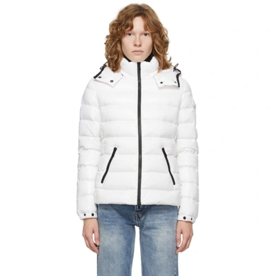 Moncler Bady Down Puffer Jacket In White