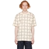 Jw Anderson Off-white Oversize All Over Logo T-shirt