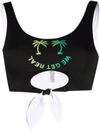 Diesel We Get Real Bikini Top In Black