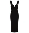 ALEX PERRY SPENCER STRETCH-CRÊPE MIDI DRESS,P00575439