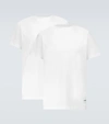 Jil Sander Short Sleeve Crewneck Logo Patch T-shirt - Pack Of 3 In White