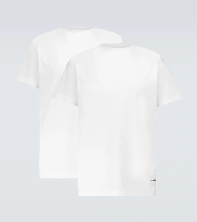 JIL SANDER PACK OF THREE COTTON T-SHIRTS,P00582982