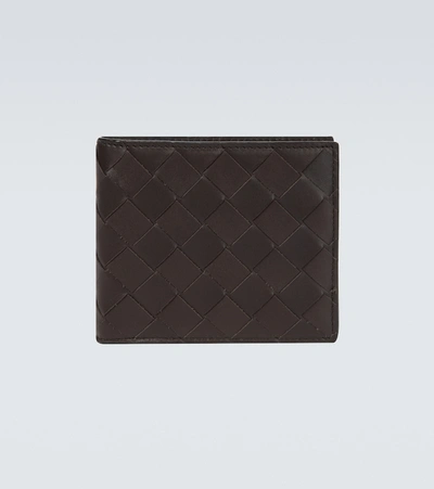 Bottega Veneta Bifold Leather Wallet In Brown
