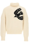 ALEXANDER MCQUEEN ALEXANDER MCQUEEN TURTLE NECK KNIT PULLOVER