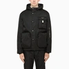 Prada Re-nylon Multi-pocket Jacket In Black