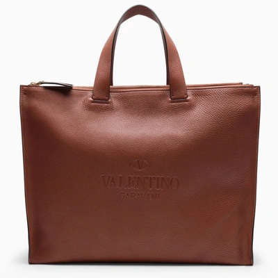 Valentino Garavani Brown Medium Tote Bag