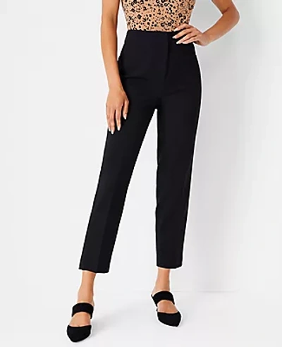 Ann Taylor The High Waist Slim Pant In Black