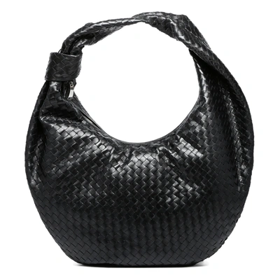 Bottega Veneta Maxi Bv Jodie Shoulder Bag In Black