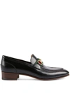 GUCCI GUCCI FLAT SHOES BLACK