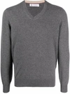 Brunello Cucinelli Sweater In Grey