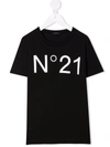 N°21 LOGO-PRINT SHORT-SLEEVE T-SHIRT