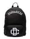 DSQUARED2 EMBROIDERED-LOGO BACKPACK