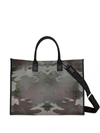 BURBERRY CAMOUFLAGE-PRINT TOTE BAG