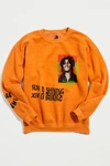 URBAN OUTFITTERS BOB MARLEY SUN IS SHINING CREW NECK SWEATSHIRT,63171045