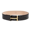 Tom Ford T Buckle Belt In Black