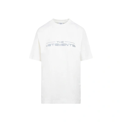 Vetements Logo-print T-shirt In White