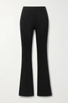 ANINE BING DAKOTA STRETCH-TWILL BOOTCUT trousers