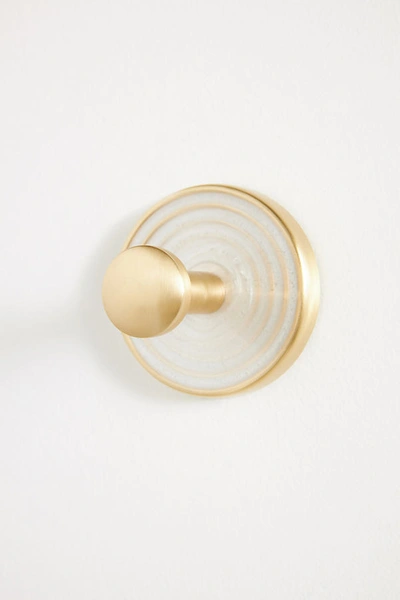 Anthropologie Ruth Towel Hook In White