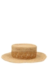 FENDI FENDI KIDS FF MOTIF WIDE BRIM HAT