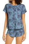 Bp. Sleepy Day Short Pajamas In Navy Denim Soft Splash