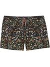 BURBERRY FLORAL-PRINT SWIM SHORTS