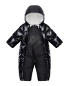 MONCLER BOY'S RAIF LOGO QUILTED SNOWSUIT,PROD166690354