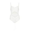 CHRISTOPHER ESBER CUTOUT RUCHED SWIMSUIT,P00579605
