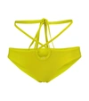 Christopher Esber Wraparound Bikini Bottoms In Green