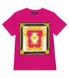 VERSACE MEDUSA RENAISSANCE COTTON T-SHIRT,P00588327