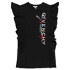 GIVENCHY GIVENCHY KIDS LOGO EMBROIDERED RUFFLED DRESS