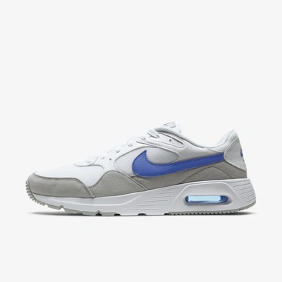 Nike Air Max Sc Men's Shoes In White,wolf Grey,game Royal