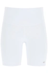 Alo Yoga High-waist Active Biker Shorts In White (white)