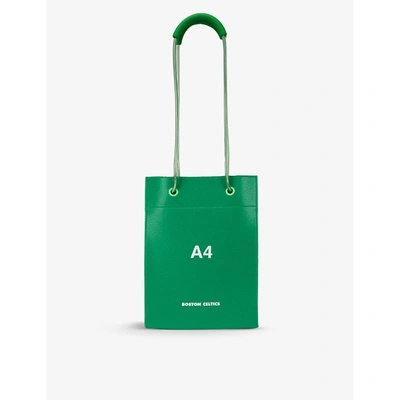 Nana-nana Green X Nba A4 Boston Celtics Rubber Tote Bag