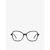 OLIVER PEOPLES OLIVER PEOPLES WOMEN'S BLACK OV5447U WILLETTA BUTTERFLY-FRAME ACETATE GLASSES,43164056