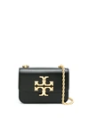 Tory Burch Small Eleanor Pebbled Leather Convertible Shoulder Bag In Black