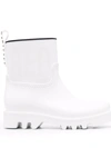 Redv Stud-detail Rainboots In White
