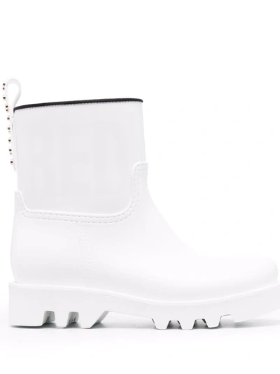 Redv Stud-detail Rainboots In White