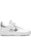 NIKE DUNK LOW DISRUPT "WHITE SILVER" SNEAKERS