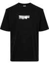 Supreme X Emilio Pucci Box Logo T-shirt In Schwarz