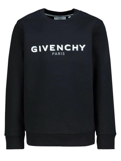Givenchy Kids Sweatshirt For Boys In Black