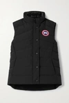 Canada Goose Freestyle Quilted Shell Down Vest In Black