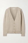 CO CABLE-KNIT CASHMERE CARDIGAN