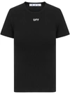 OFF-WHITE OFF-WHITE T-SHIRTS AND POLOS BLACK