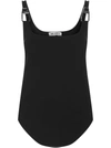 ATTICO THE ATTICO TOP BLACK