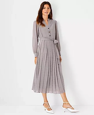 grey tie waist dress Grey Washed Button Down Tie Waist Dress – SSYS main image 1