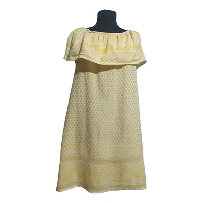Pre-owned Rough Studios Mid-length Dress In Yellow