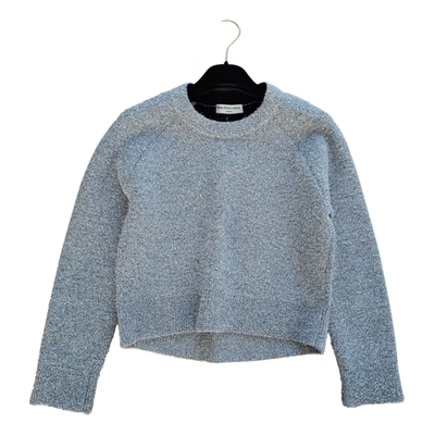 Pre-owned Balenciaga Wool Jumper In Grey