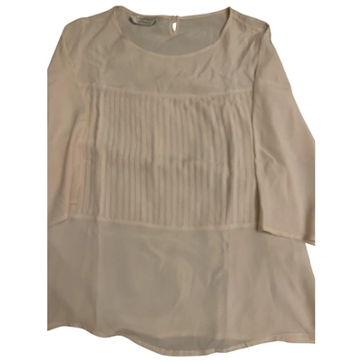 Pre-owned Max Mara Silk Blouse In Pink