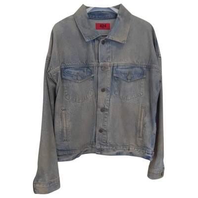 Pre-owned 424 Jacket In Blue