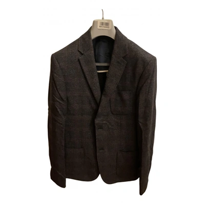 Pre-owned Mauro Grifoni Wool Jacket In Grey